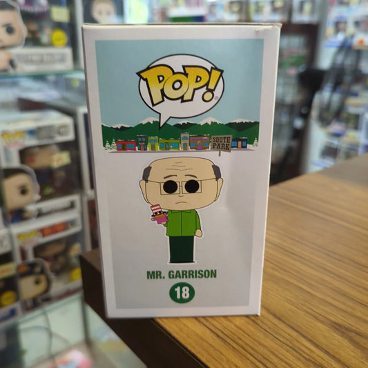 Funko POP Vinyl 18 Mr Garrison South Park FRENLY BRICKS - Open 7 Days