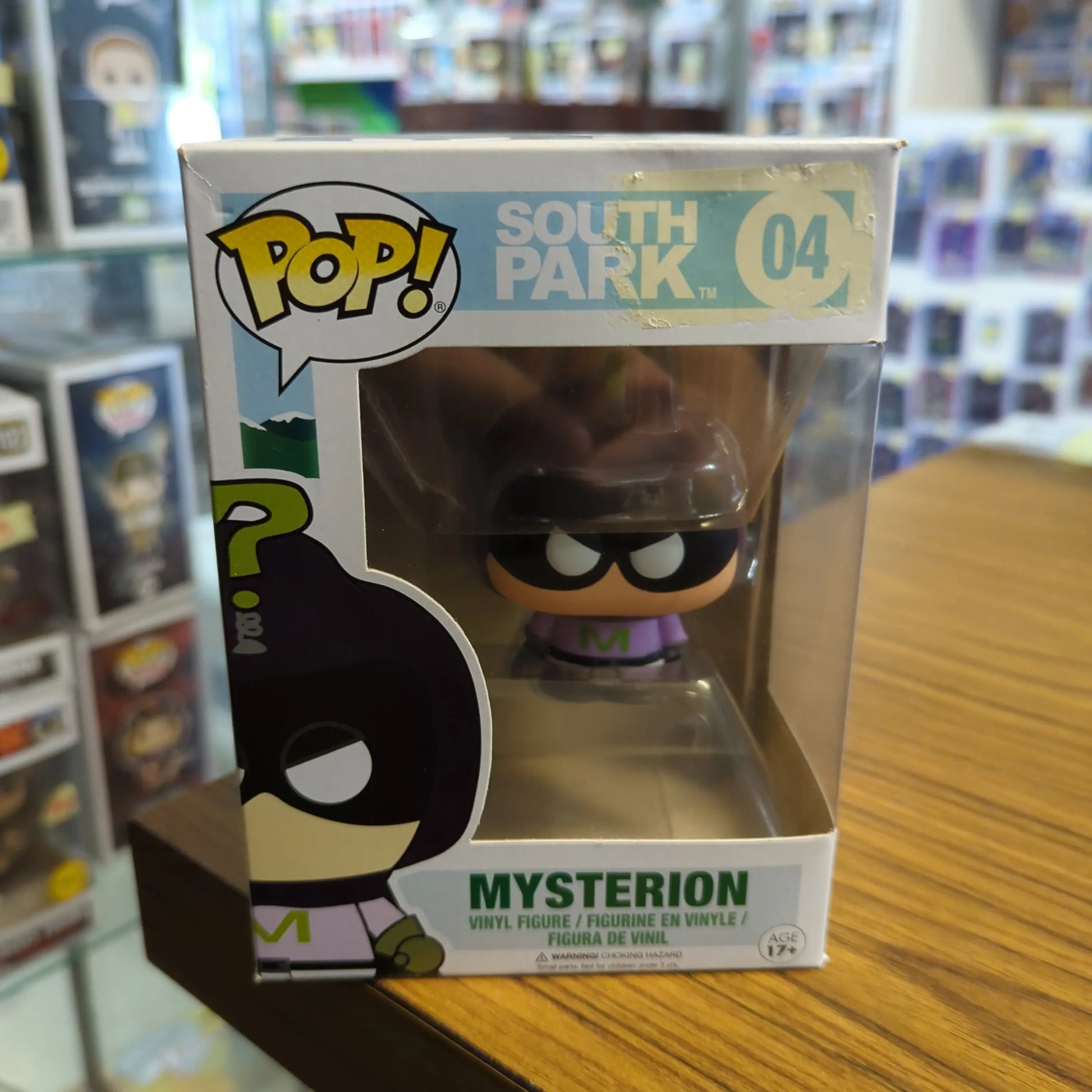 Mysterion Pop 04 - South Park - Funko Pop! Vinyl 2016 - Vaulted Rare FRENLY BRICKS - Open 7 Days