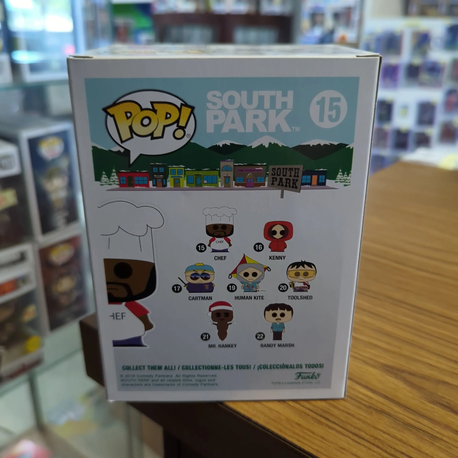 Funko POP! Vinyl Television: South Park - Chef 15 FRENLY BRICKS - Open 7 Days