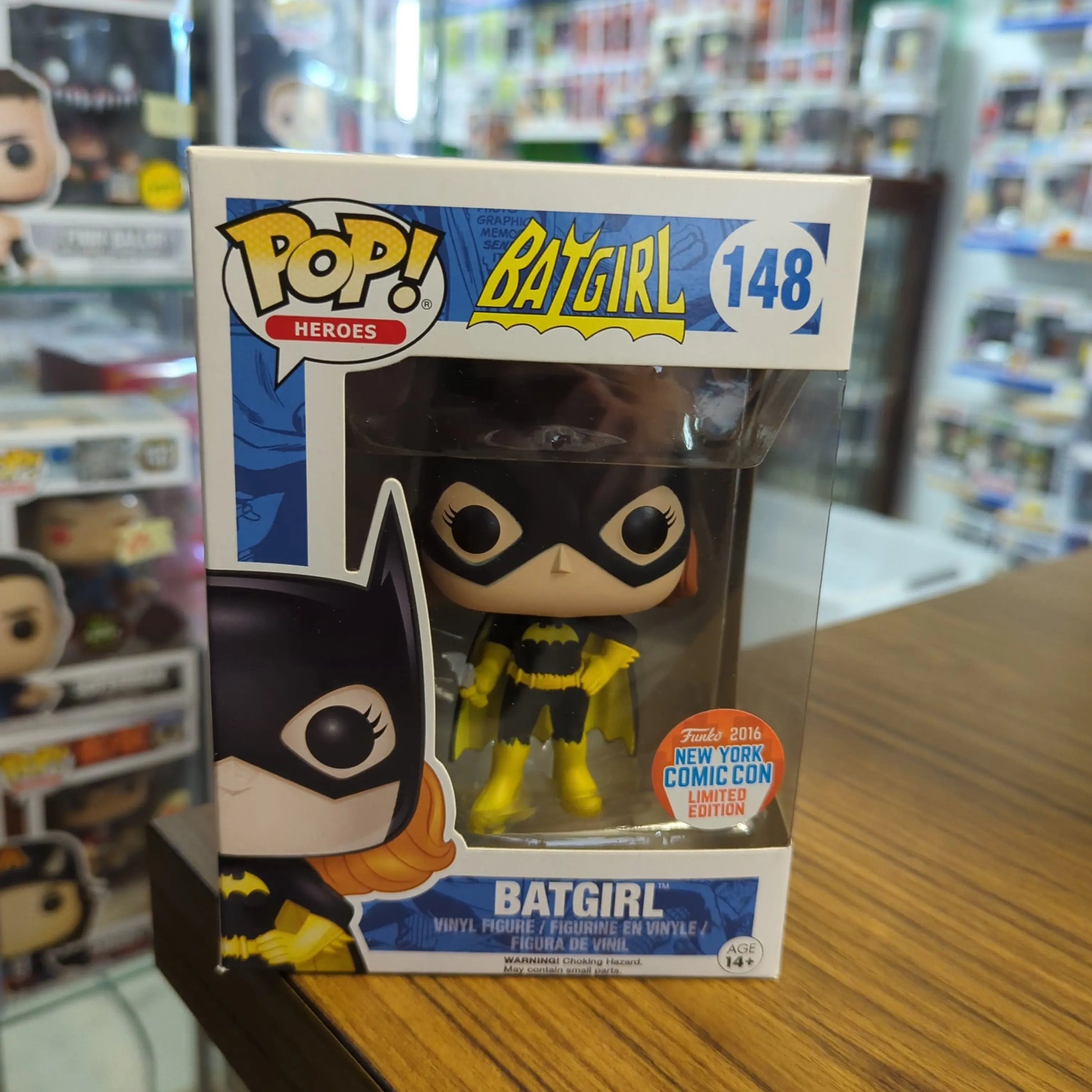 Batgirl #148 Funko Pop Vinyl 2016 NYCC Convention Limited FRENLY BRICKS - Open 7 Days