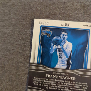 FRANZ WAGNER 2021-22 PANINI CHRONICLES HONORS Blue PRIZM #/99 RC SP MAGIC ROOKIE FRENLY BRICKS - Open 7 Days