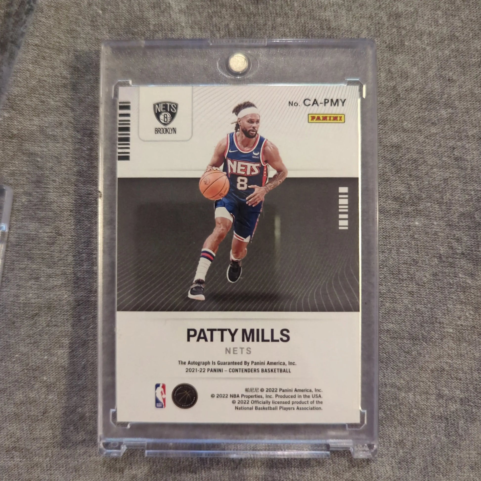 Panini Contenders 2021-2022 Patty Mills Autographs /199 FRENLY BRICKS - Open 7 Days