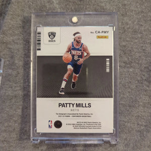 Panini Contenders 2021-2022 Patty Mills Autographs /199 FRENLY BRICKS - Open 7 Days