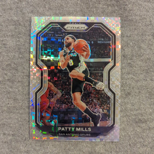 Panini Prizm 2020-21 Patty Mills Checker board SSP /8 FRENLY BRICKS - Open 7 Days