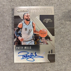 Panini Prizm 2019-2020 Sensational Signatures Patty Mills FRENLY BRICKS - Open 7 Days