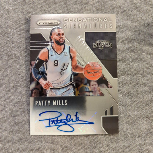 Panini Prizm 2019-2020 Sensational Signatures Patty Mills FRENLY BRICKS - Open 7 Days