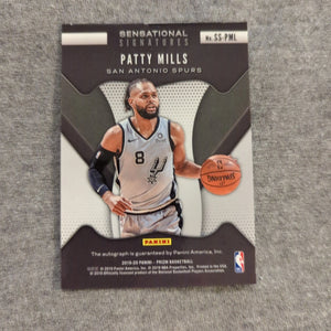 Panini Prizm 2019-2020 Sensational Signatures Patty Mills FRENLY BRICKS - Open 7 Days