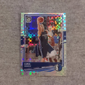 2020-21 Panini Donruss Optic Luka Doncic Checkerboard SSP #86 Dallas Mavericks FRENLY BRICKS - Open 7 Days