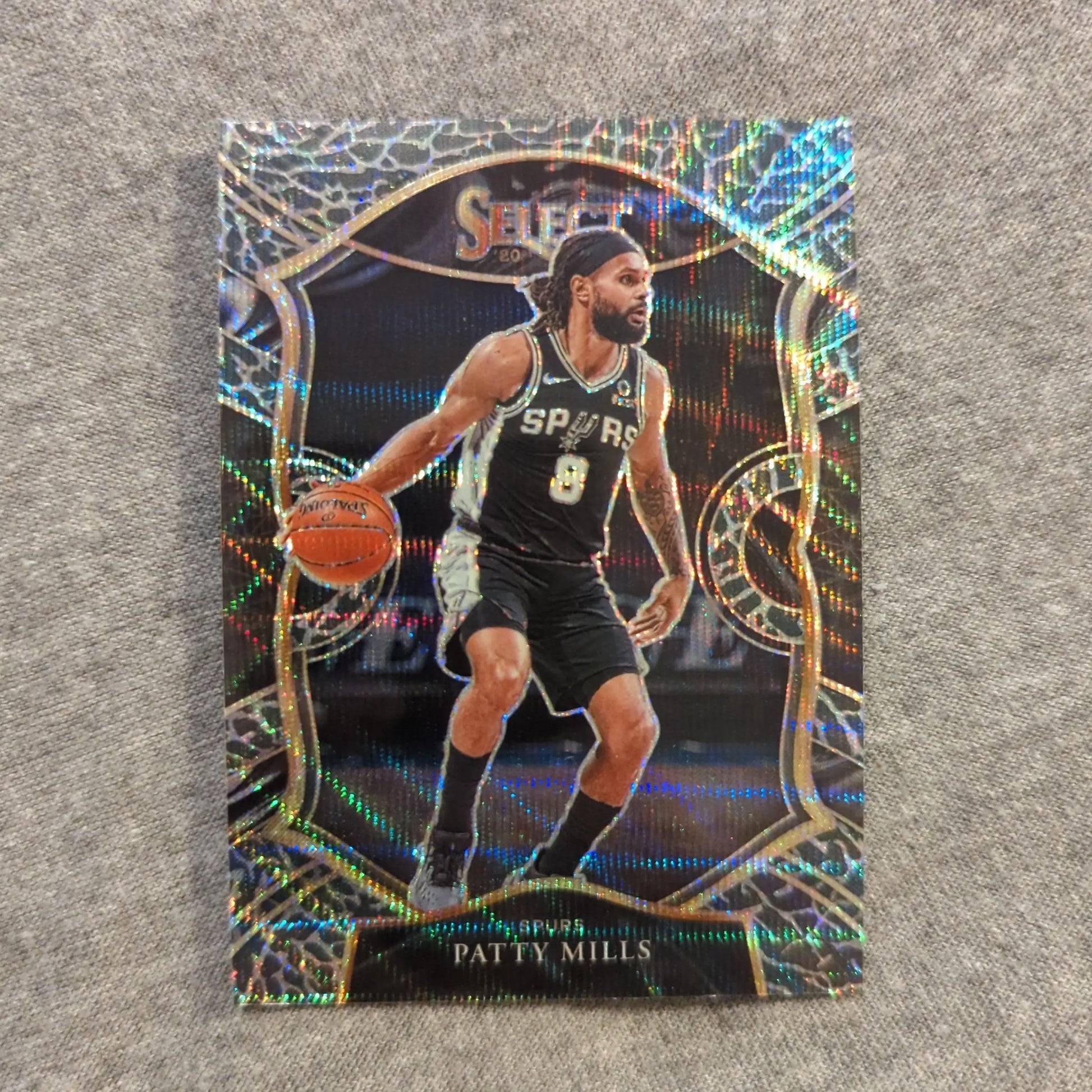 Panini Select 2021-22 - Patty Mills ELEPHANT PRINT SSP FRENLY BRICKS - Open 7 Days