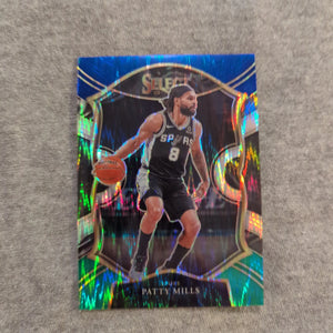 PANINI SELECT 2020-21 Patty Mills Blue Green Shimmer /49 FRENLY BRICKS - Open 7 Days