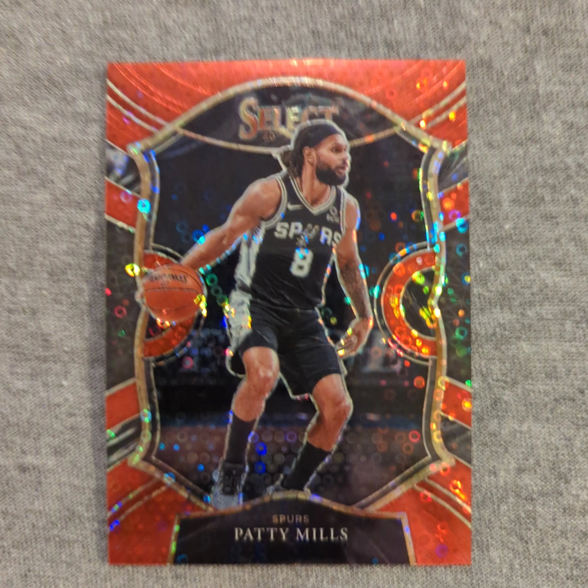 Panini Select 2020-21 - Patty Mills Red Disco Prizm /49 FRENLY BRICKS - Open 7 Days