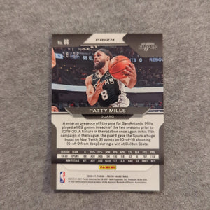 Panini Prizm 2020-21 Patty Mills /25 Mojo ssp FRENLY BRICKS - Open 7 Days