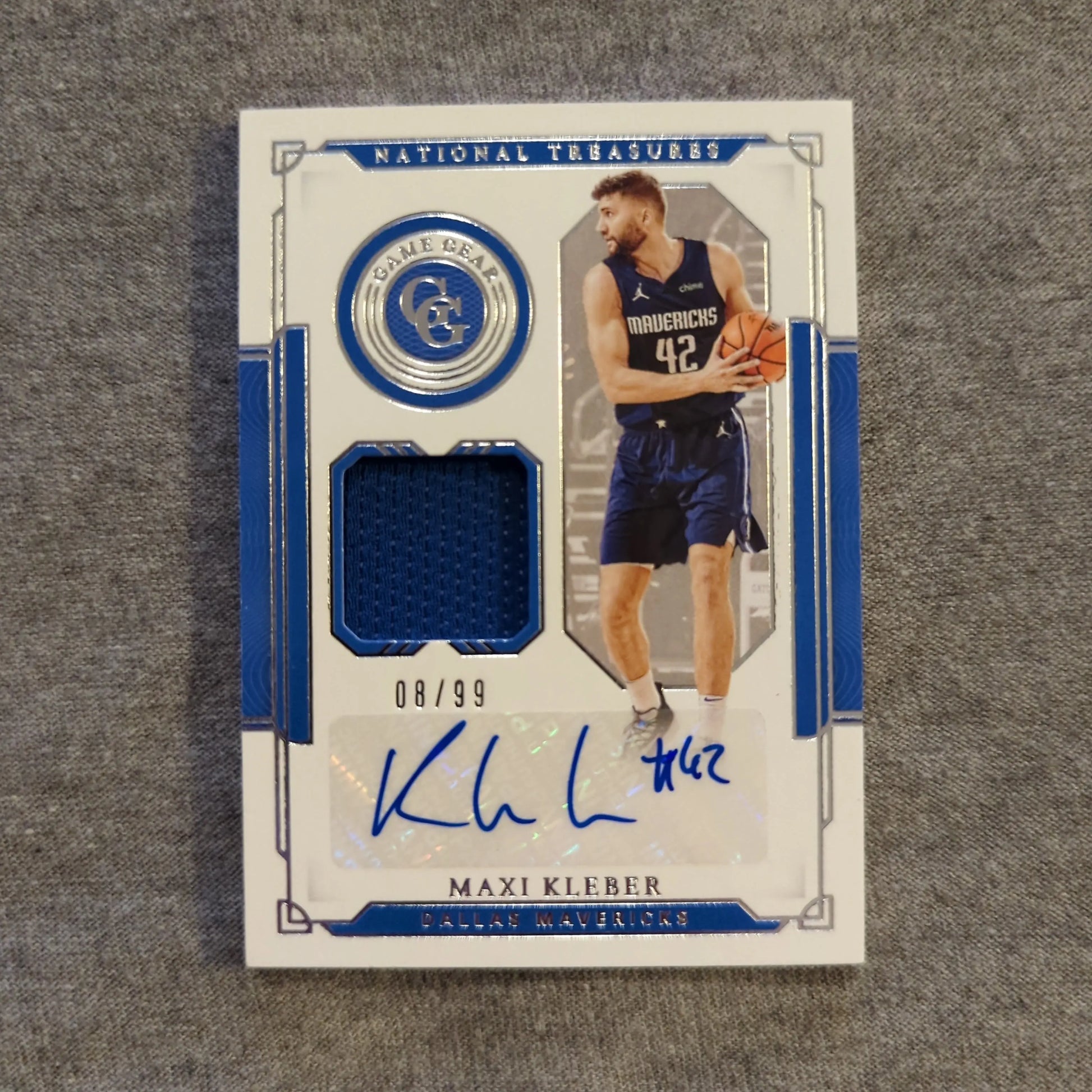 Panini 2020-21 National Treasures - Maxi Kleber /99 Patch Auto FRENLY BRICKS - Open 7 Days