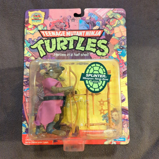 2009 Teenage Mutant Ninja Turtles 25th Anniversary Splinter Figure #2 FRENLY BRICKS - Open 7 Days