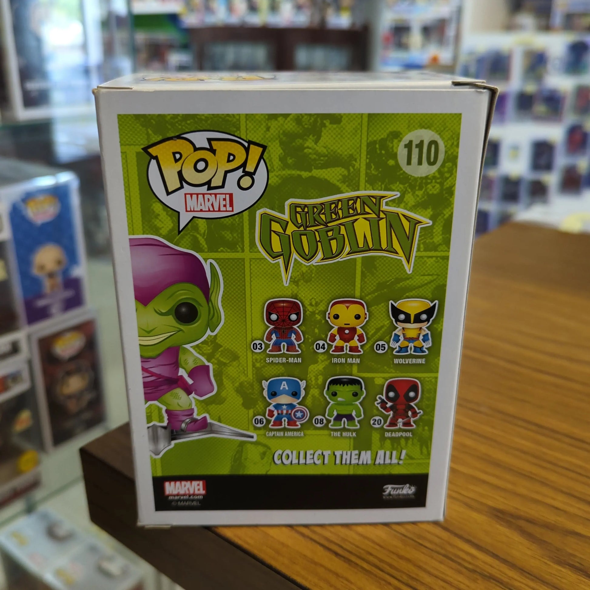 Funko POP! Green Goblin (w/ Glider) Summer Convention 2016 Exclusive #110 FRENLY BRICKS - Open 7 Days