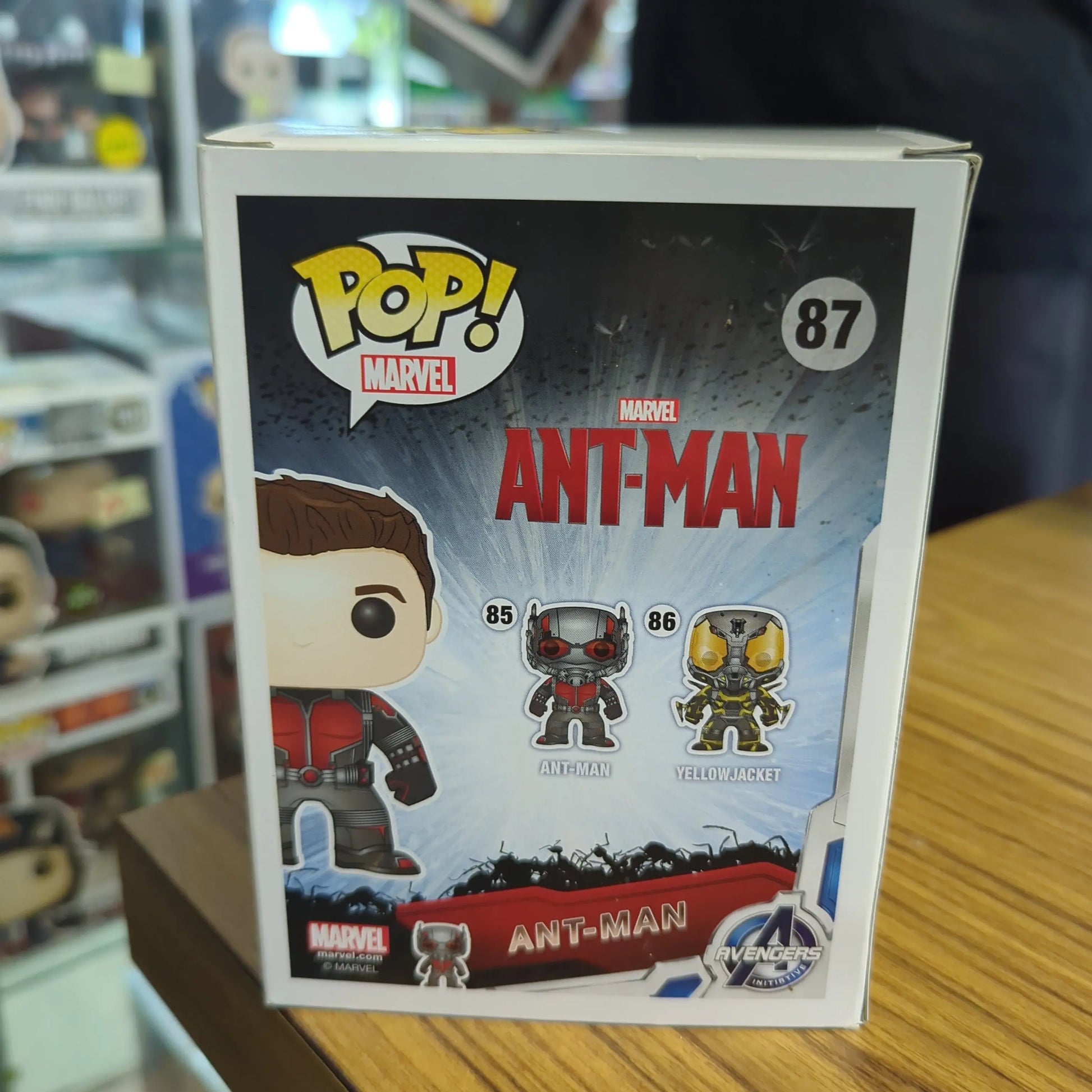 Funko Pop! Marvel Ant Man Collector Corps Exclusive #87 FRENLY BRICKS - Open 7 Days