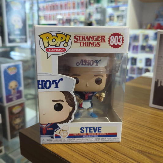 Funko Pop! #803 Stranger Things  Steve with Ice Cream Cone FRENLY BRICKS - Open 7 Days