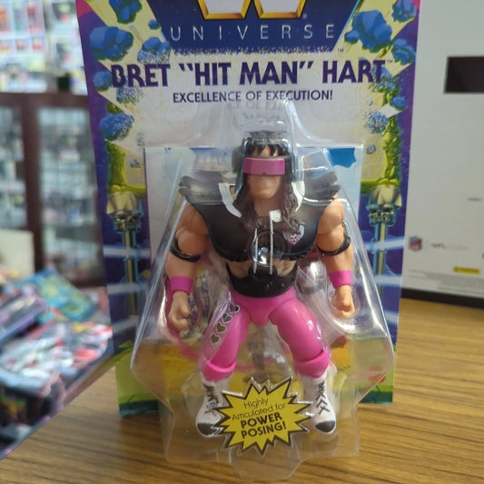 Masters Of The WWE Universe Bret Hart Unpunched MOTU Origins 5.5" Figure Hit Man FRENLY BRICKS - Open 7 Days