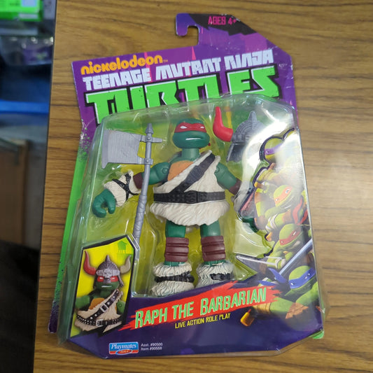 Nickelodeon Teenage Mutant Ninja Turtles Raph The Barbarian Action Figure 2014 FRENLY BRICKS - Open 7 Days