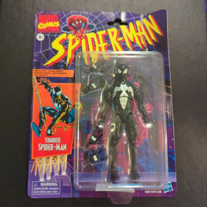 Marvel Legends Spider Man Retro Symbiote Spider-man Venom Black 6