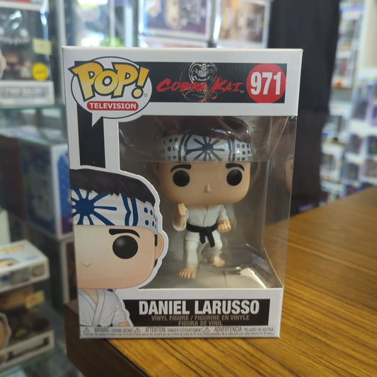 Funko Pop! Cobra Kai: Daniel LaRusso 971 FRENLY BRICKS - Open 7 Days