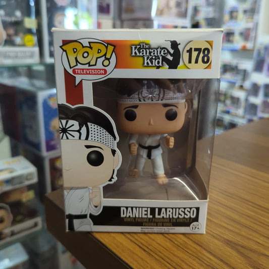 Funko Pop! The Karate Kid Daniel Larusso #178 VAULTED FRENLY BRICKS - Open 7 Days