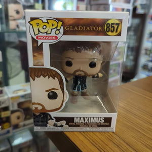 Funko Pop Maximus 857 - Gladiator Movies Original Vinyl FRENLY BRICKS - Open 7 Days