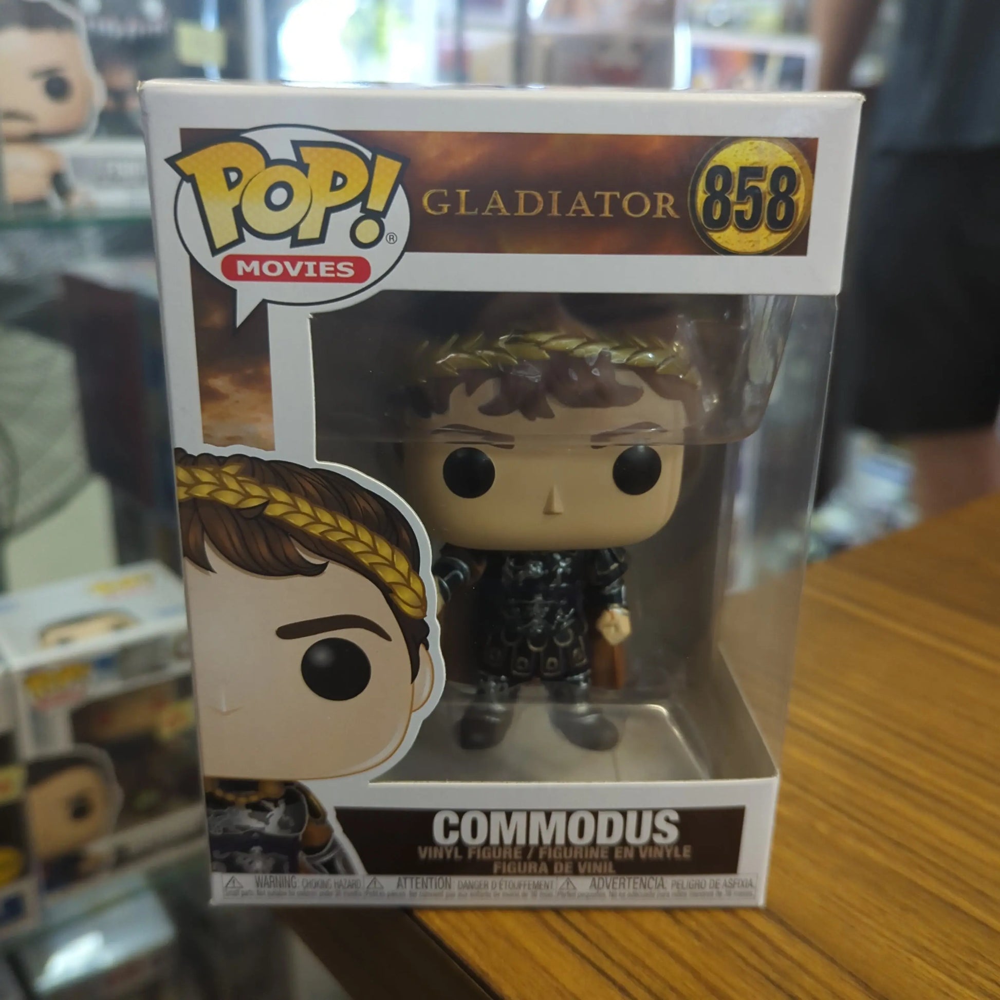 Funko POP! Movies Gladiator Commodus #858 Vinyl Figure FRENLY BRICKS - Open 7 Days