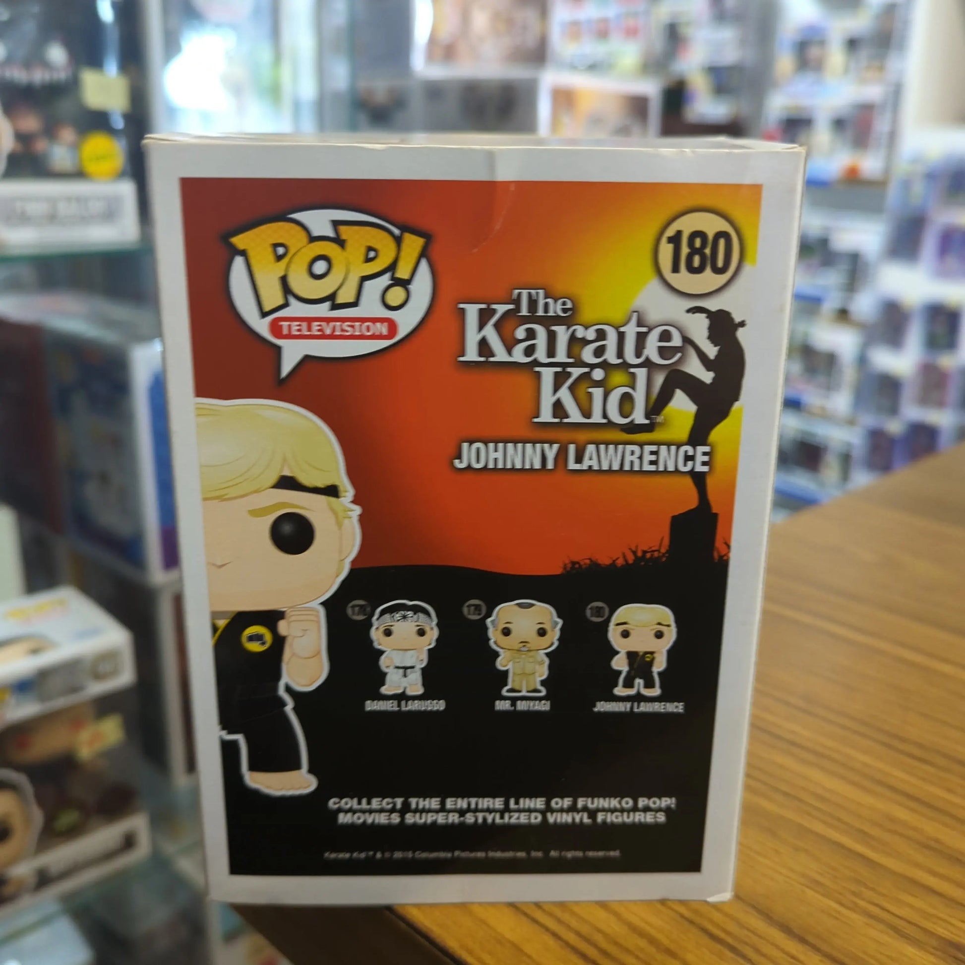 Funko Pop The Karate Kid Johnny Lawrence #180 FRENLY BRICKS - Open 7 Days