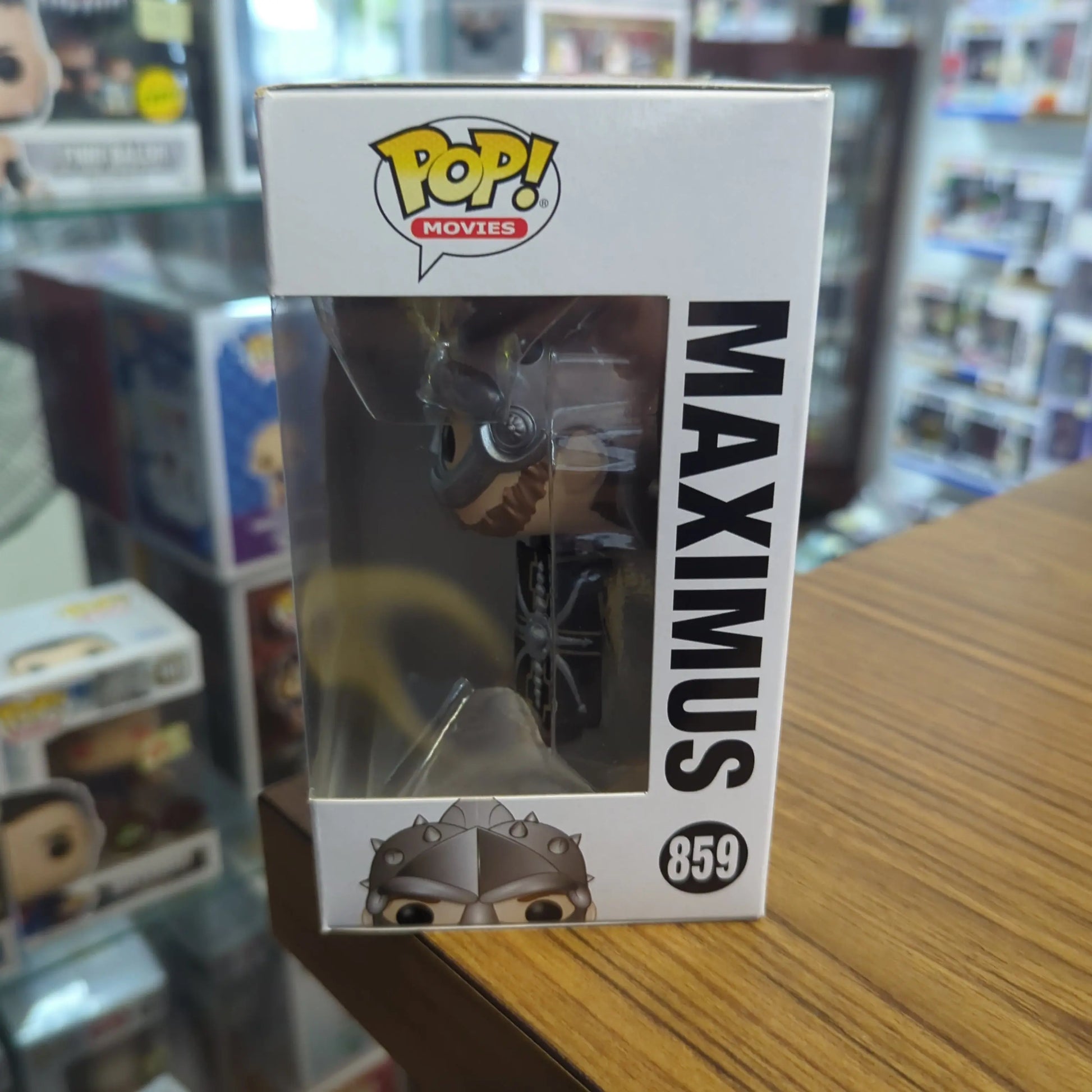 FUNKO POP MOVIES GLADIATOR #859 MAXIMUS (POPCULTCHA) VINYL FIGURE FRENLY BRICKS - Open 7 Days