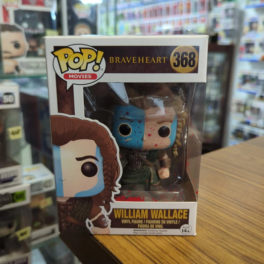 Funko Pop! Vinyl: William Wallace #368 - (Bloody) FRENLY BRICKS - Open 7 Days