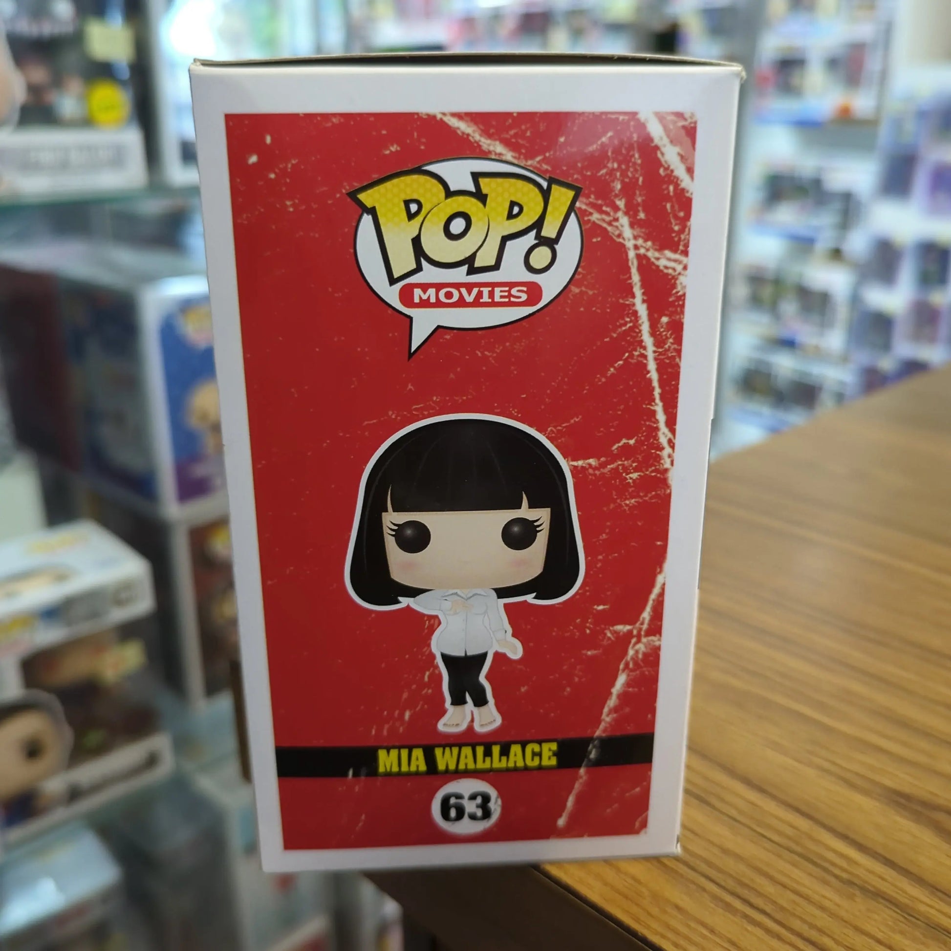 Funko Pop! Pulp Fiction Mia Wallace 63 Uma Thurman FRENLY BRICKS - Open 7 Days