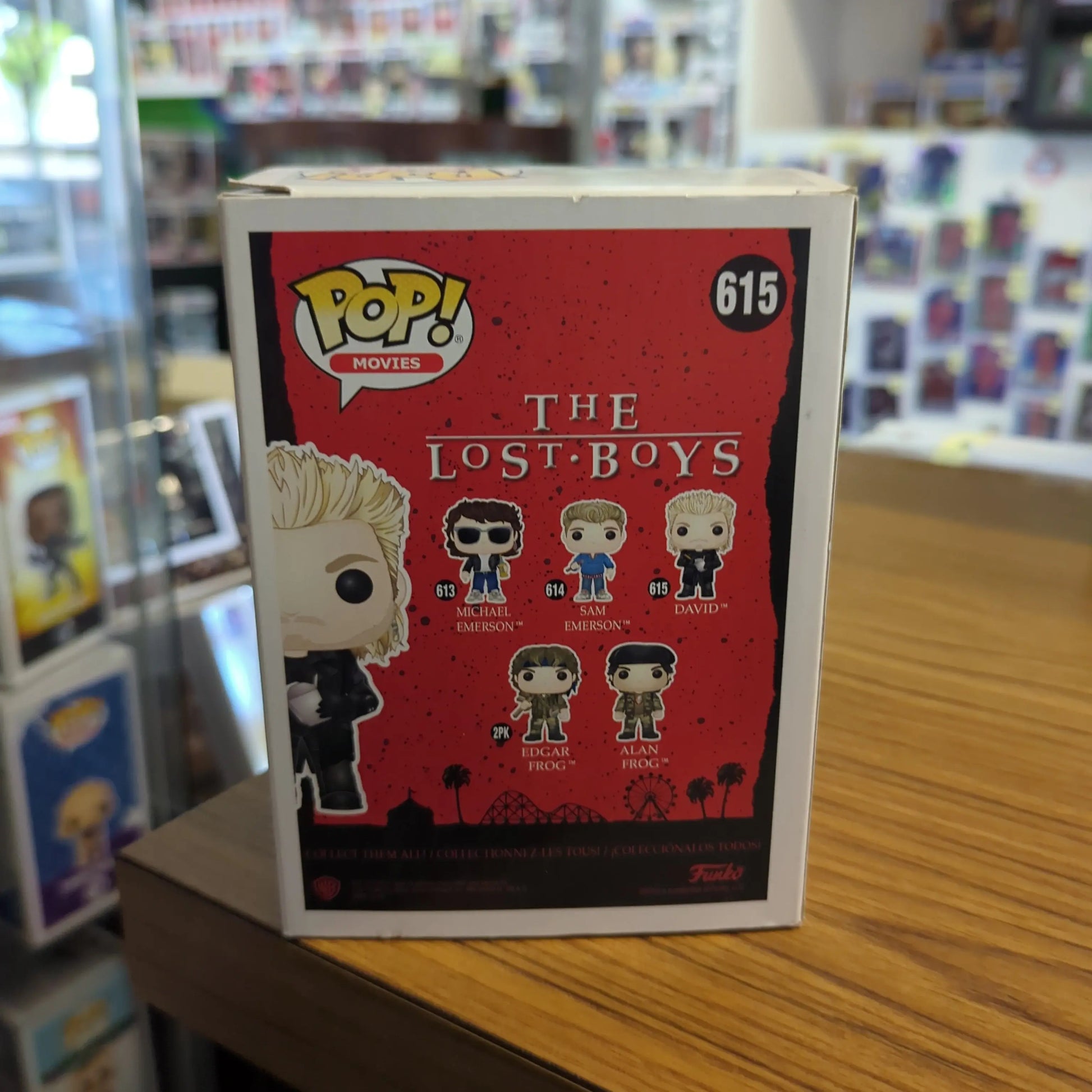 David #615 : Funko Pop Vinyl :The Lost Boys FRENLY BRICKS - Open 7 Days