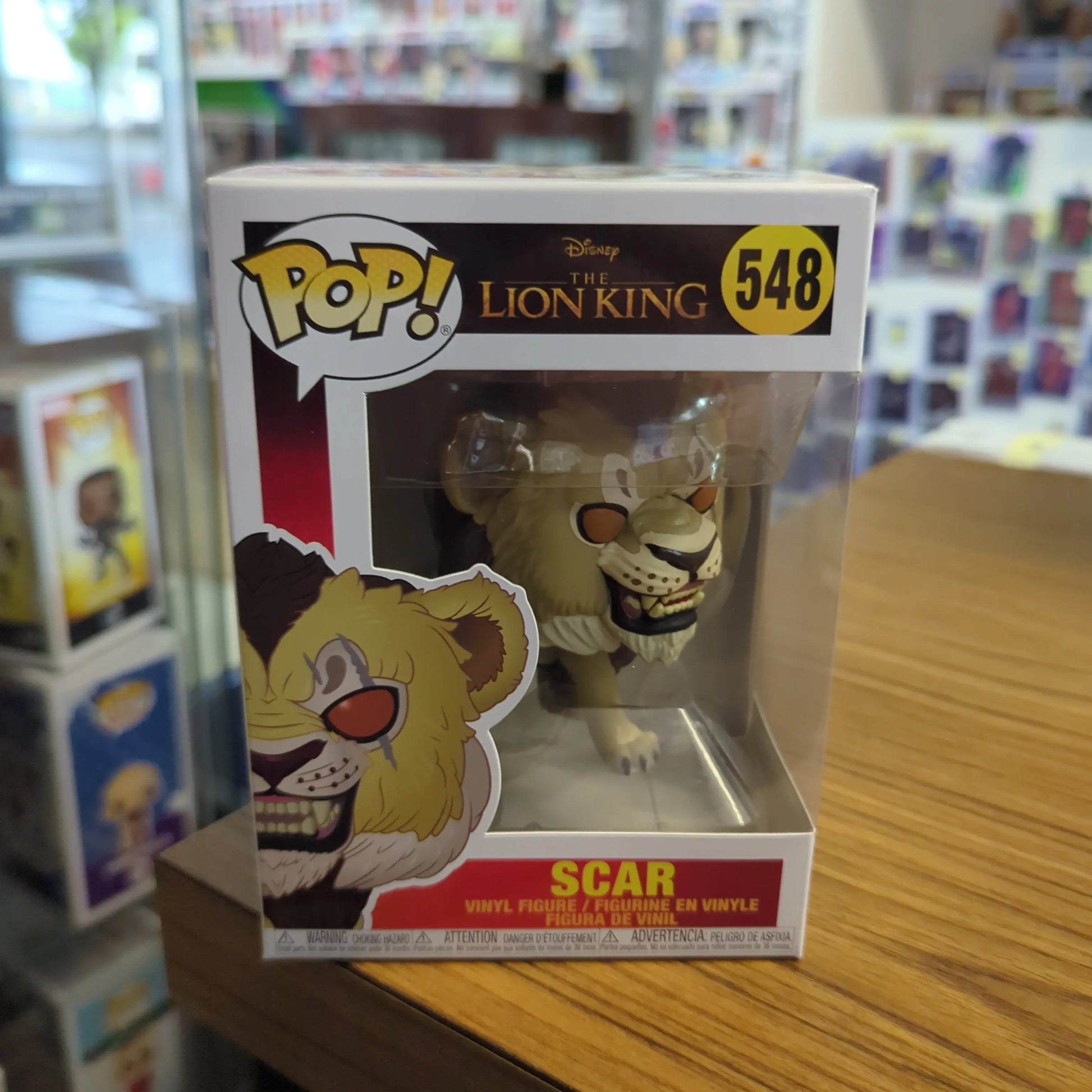 #548 Scar - Disney The Lion King - Genuine Funko POP FRENLY BRICKS - Open 7 Days