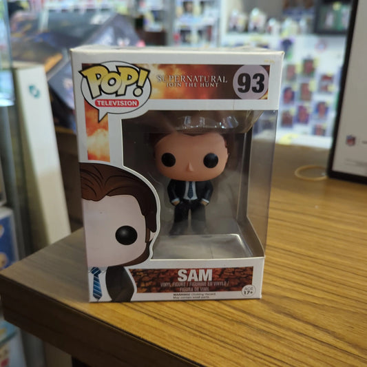 Funko POP! Supernatural Vinyl Figure - SAM (FBI Suit) #93 *NON-MINT* FRENLY BRICKS - Open 7 Days