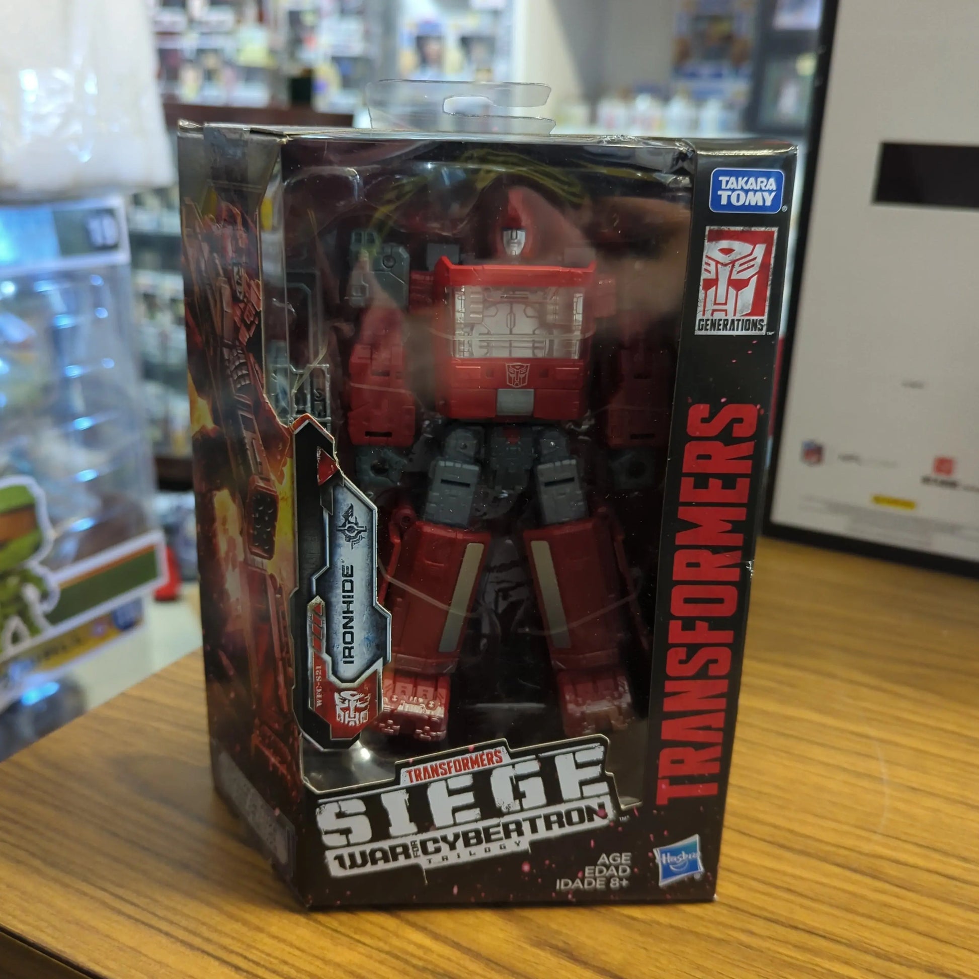 Transformers War For Cybertron Siege IRONHIDE Deluxe Class FRENLY BRICKS - Open 7 Days