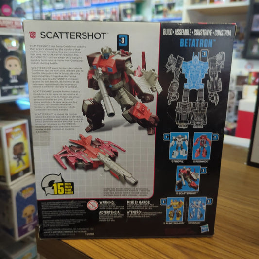 TRANSFORMERS COMBINER WARS "SCATTERSHOT" VOYAGER CLASS TECHNOBOT AUTOBOT HASBRO FRENLY BRICKS - Open 7 Days