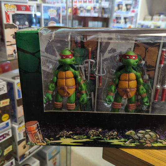 Teenage Mutant Ninja Turtles TMNT Mirage 2008 Neca Set 4Pcs (Please Read) FRENLY BRICKS - Open 7 Days