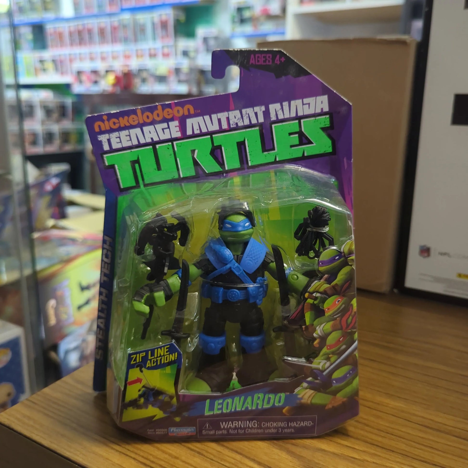 STEALTH TECH LEONARDO - Nickelodeon Teenage Mutant Ninja Turtles TMNT FRENLY BRICKS - Open 7 Days