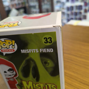 Funko Pop #33 Rocks Misfits Fiend Retired Vaulted Rare Genuine FRENLY BRICKS - Open 7 Days