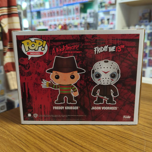 Pop Movies Freddy Krueger & Jason Voorhees 2 Pack Pop Vinyl Friday the 13th FRENLY BRICKS - Open 7 Days