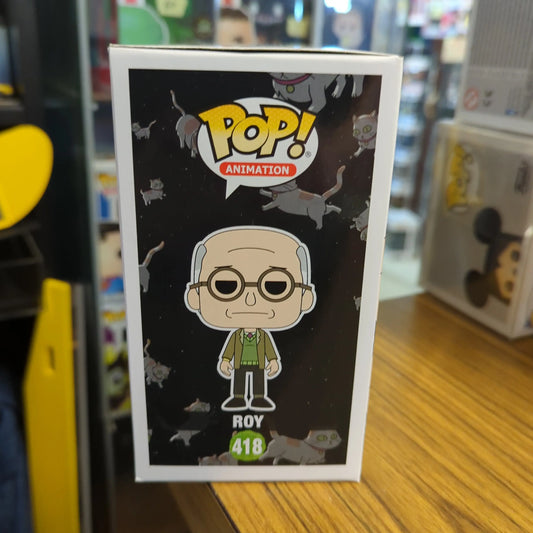 Funko Pop Roy 418 Special Edition Silver Tag  Rare Rick and Morty FRENLY BRICKS - Open 7 Days