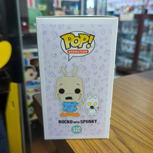 Funko POP Vinyl - Rocko's Modern Life - Rocko with Spunky [Sick] Chase FRENLY BRICKS - Open 7 Days