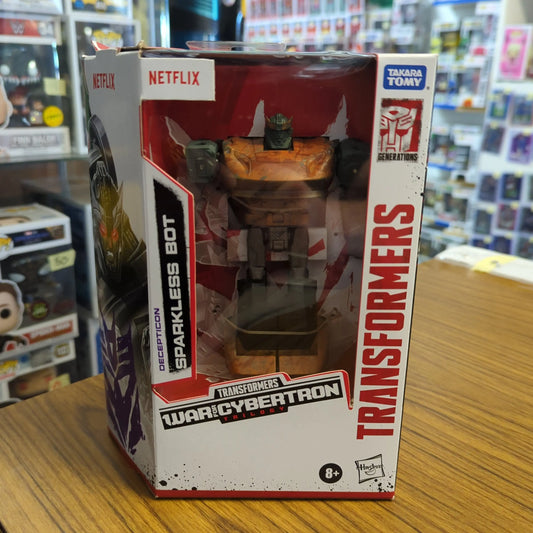 War for Cybertron Transformers Netflix Decepticon Sparkless Bot MIB 2020 FRENLY BRICKS - Open 7 Days