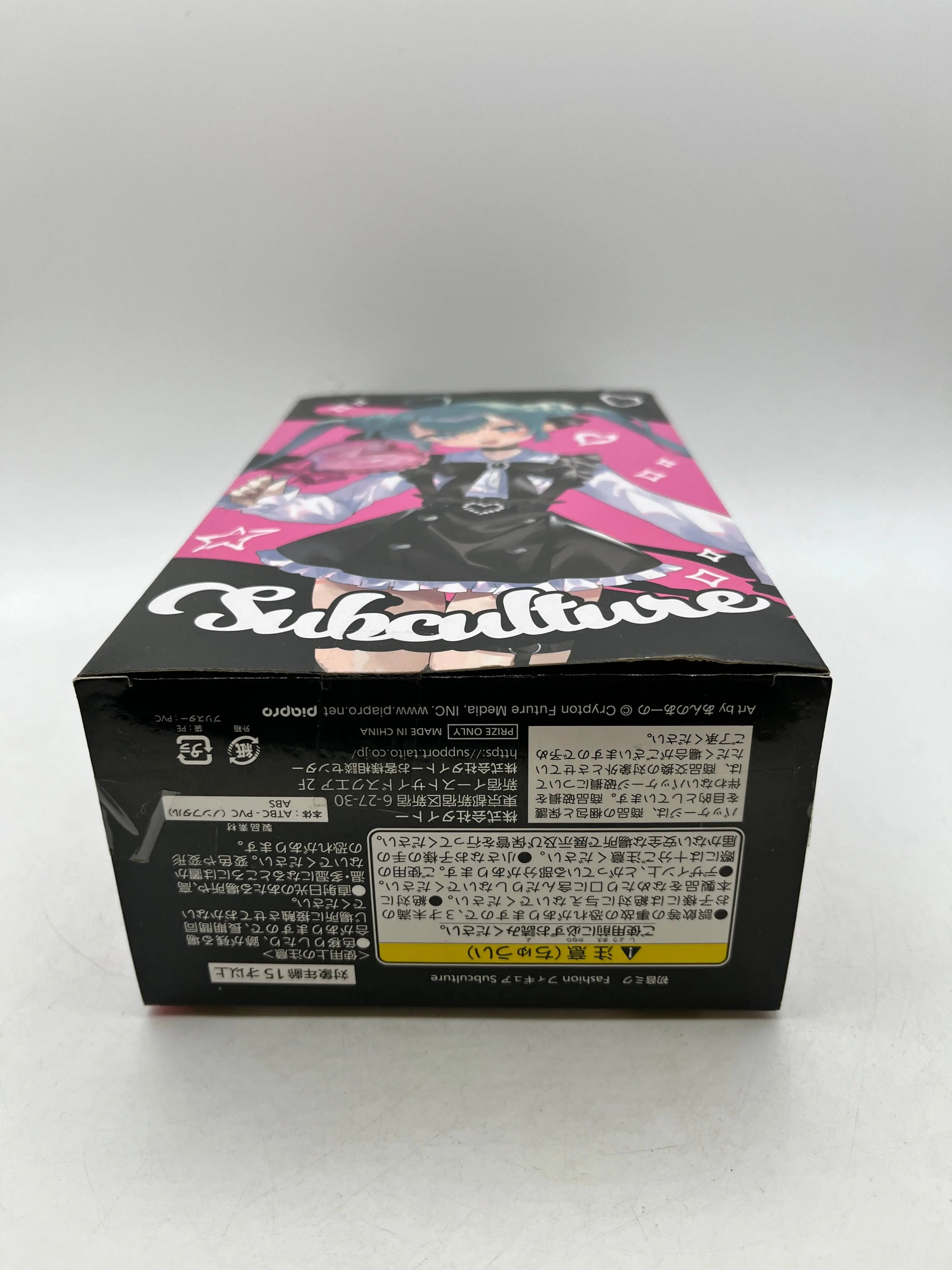 Taito Hatsune Miku Fashion Figure Subculture - ver.Japan 2023 - Complete - Open Box FRENLY BRICKS - Open 7 Days