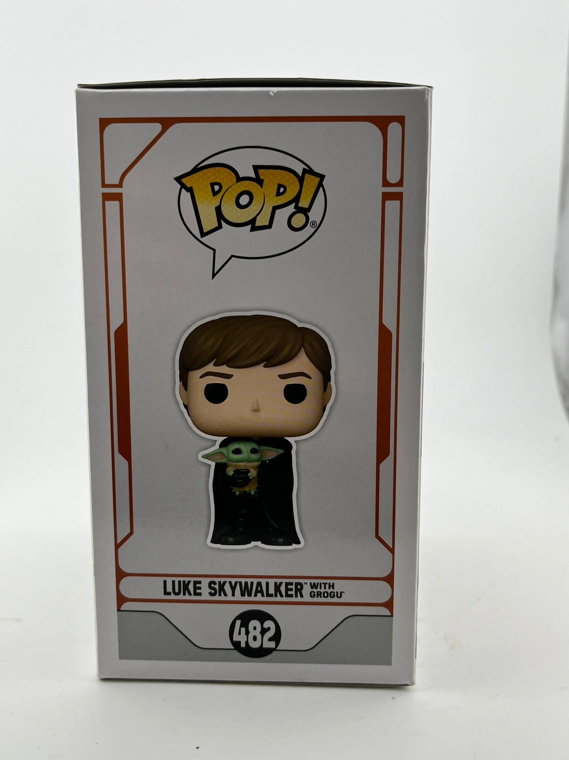 Funko POP! Star Wars - Luke Skywalker With Grogu #482 - Vinyl Collectable FRENLY BRICKS - Open 7 Days