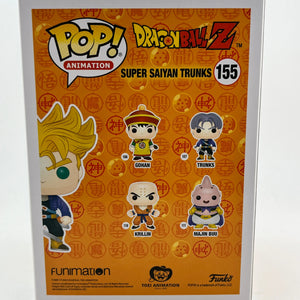 Funko POP! Animation DragonBall Z - SS Trunks #155 -  2016 New York Comic Con LE FRENLY BRICKS - Open 7 Days