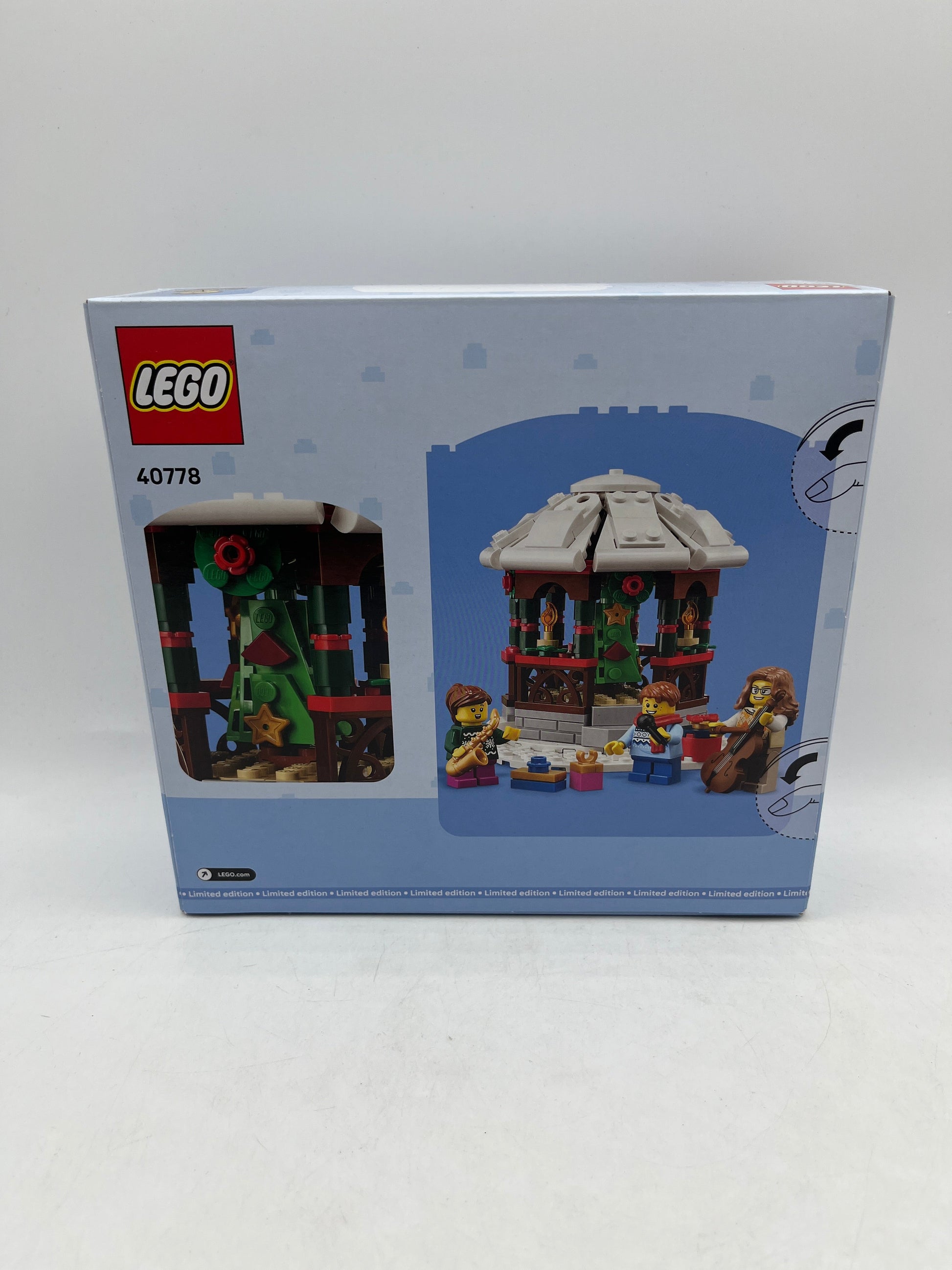 2025 Limited Edition Lego 40778 WINTER GAZEBO Gift With Purchase Exclusive Set FRENLY BRICKS - Open 7 Days