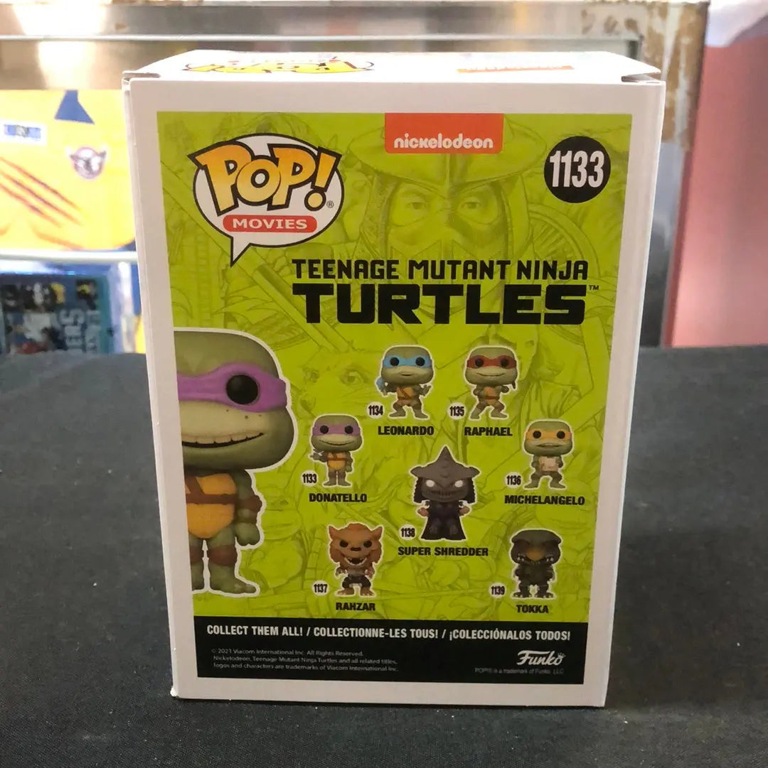 #1133 Teenage Mutant Ninja Turtles 2: Secret of the Ooze - Donatello Pop! Vinyl Figure FRENLY BRICKS - Open 7 Days