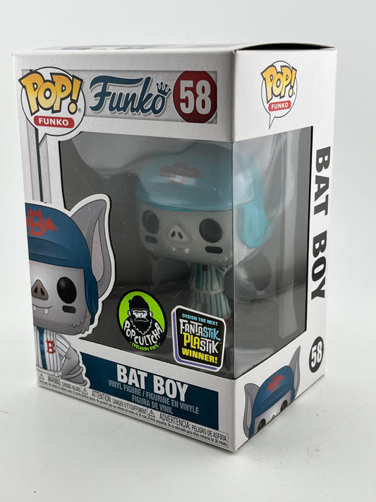 Funko POP! Funko - Bag Boy #58 - Fantastik Plastik Winner - PopCultcha Exclusive FRENLY BRICKS - Open 7 Days
